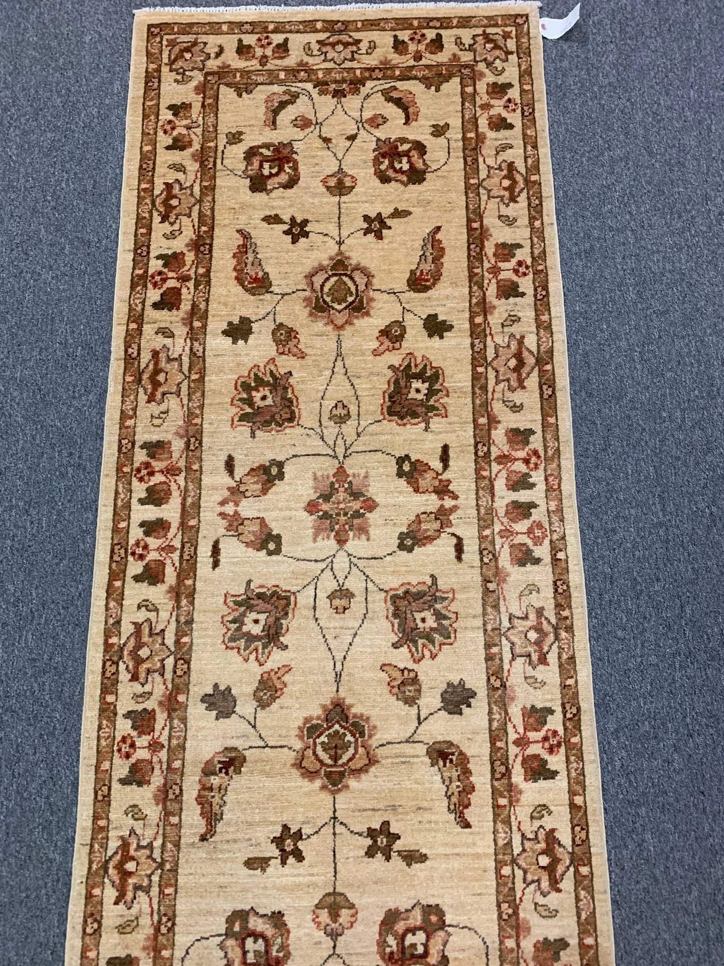 Chobi 2' 7" X 10' Handmade Wool Runner # 8793