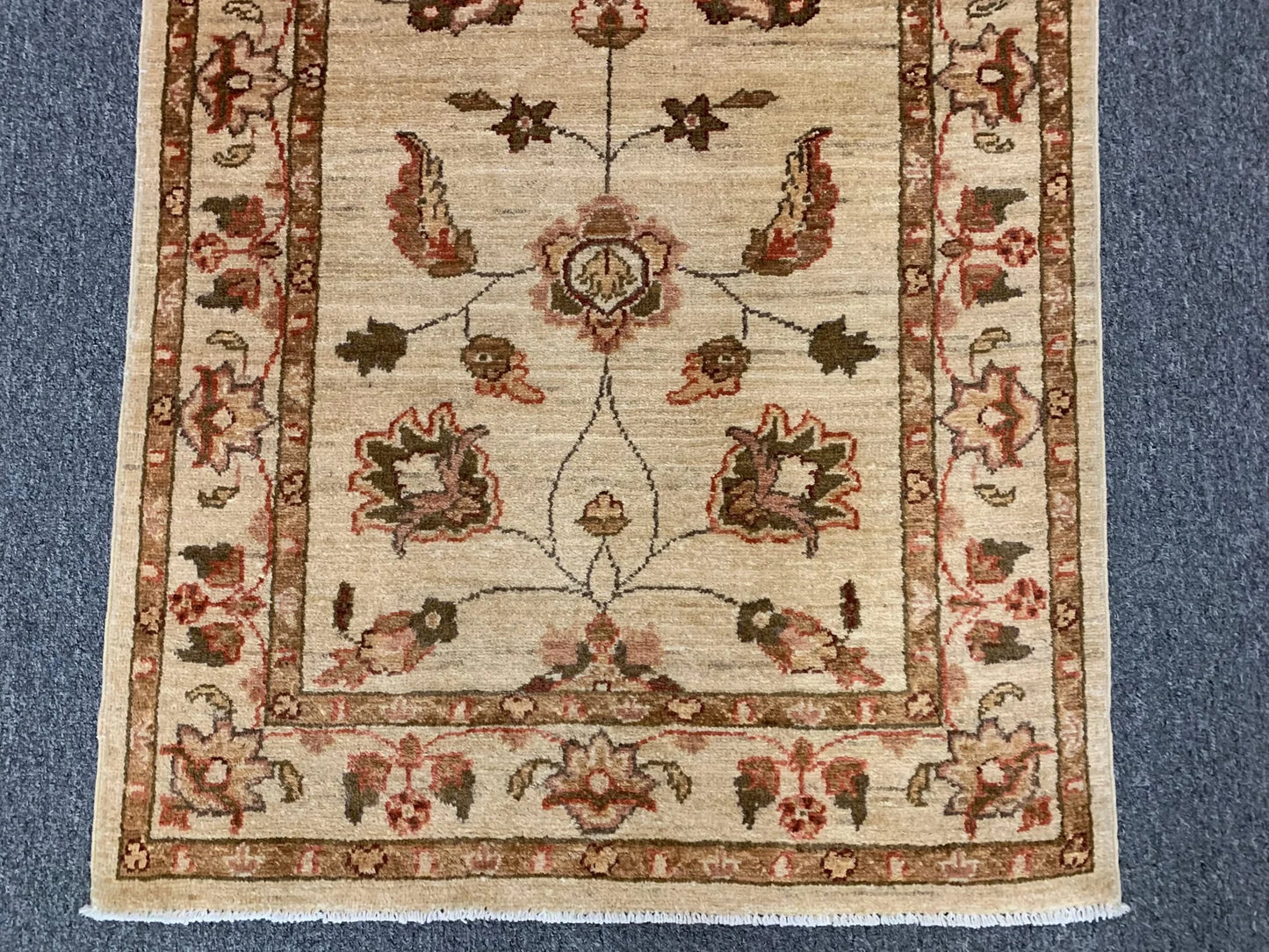 Chobi 2' 7" X 10' Handmade Wool Runner # 8793