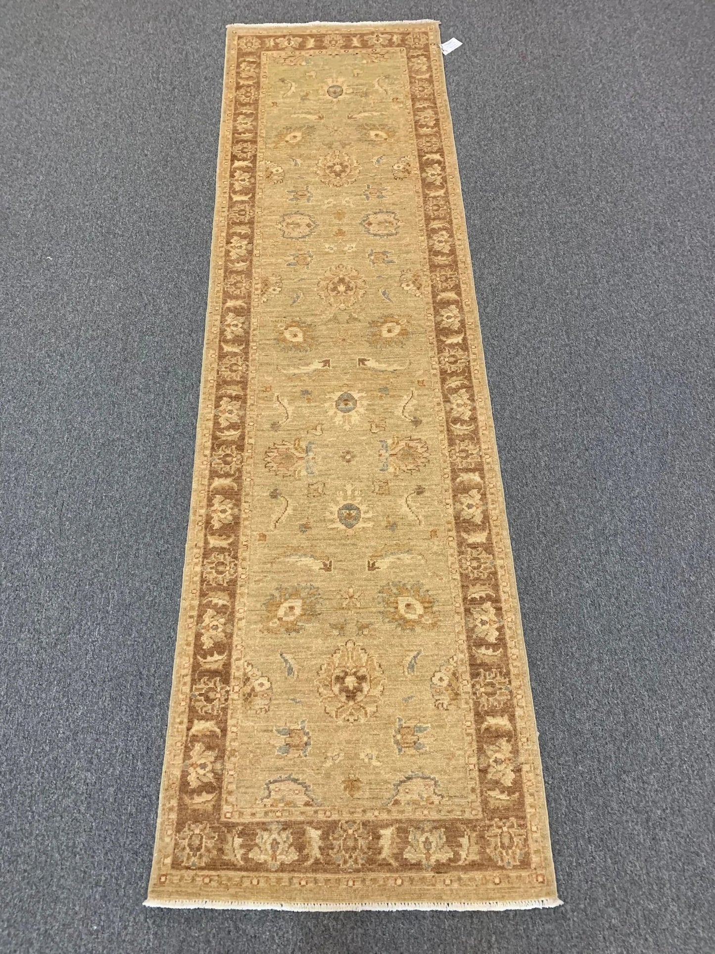 Chobi Ziegler 2' 7"X9' Handmade Wool Runner Rug # 10870