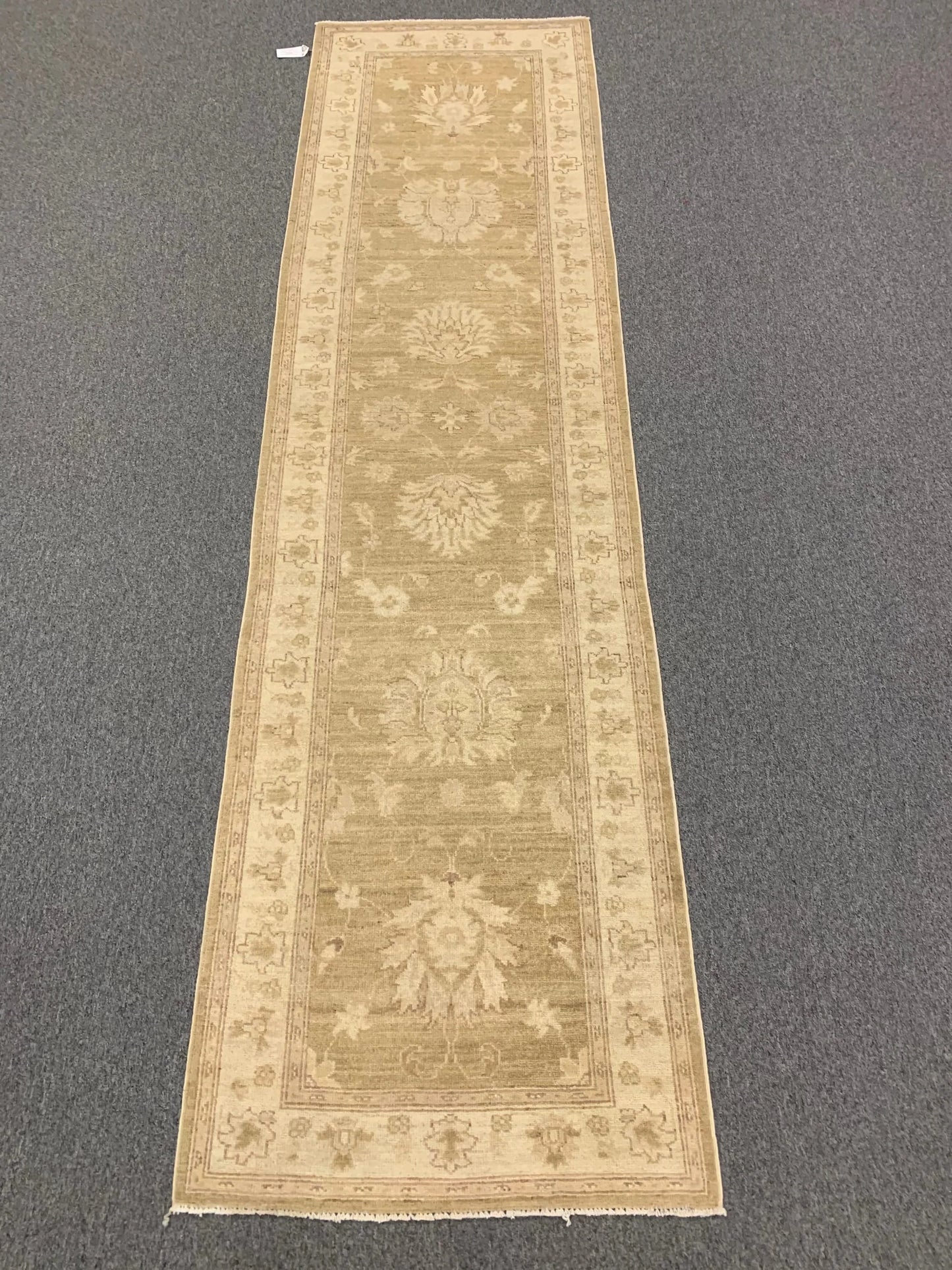 Oushak Ziegler 2' 7"X10' Handmade Wool Runner Rug # 9640