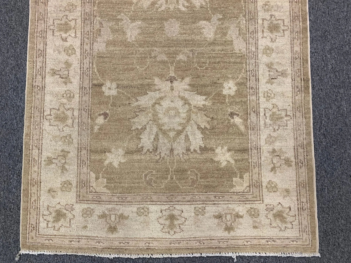 Oushak Ziegler 2' 7"X10' Handmade Wool Runner Rug # 9640