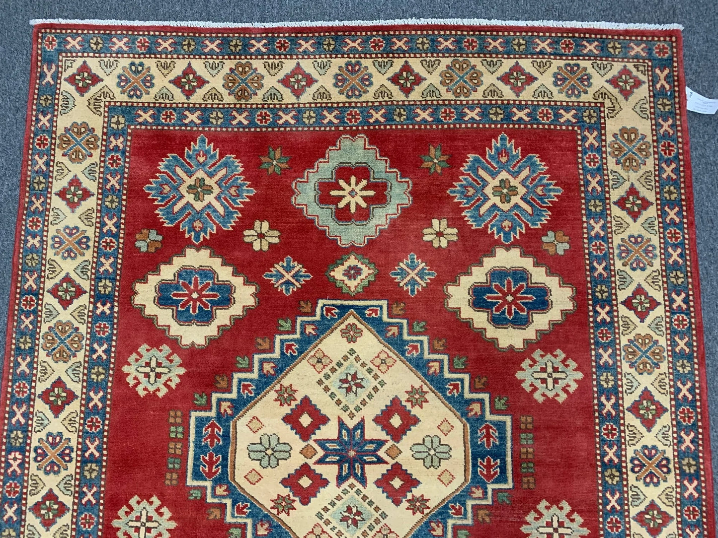 Kazak 5X7 Handmade Wool Tribal Rug # 10383