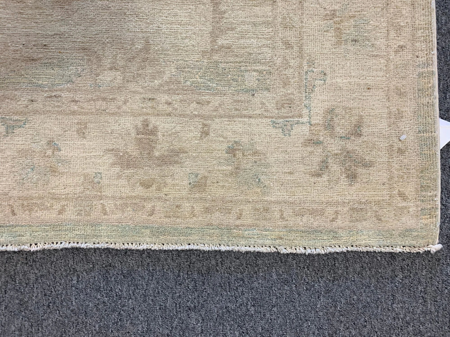 Chobi Ivory/antique looks 5X7 Handmade Wool Rug # 9818