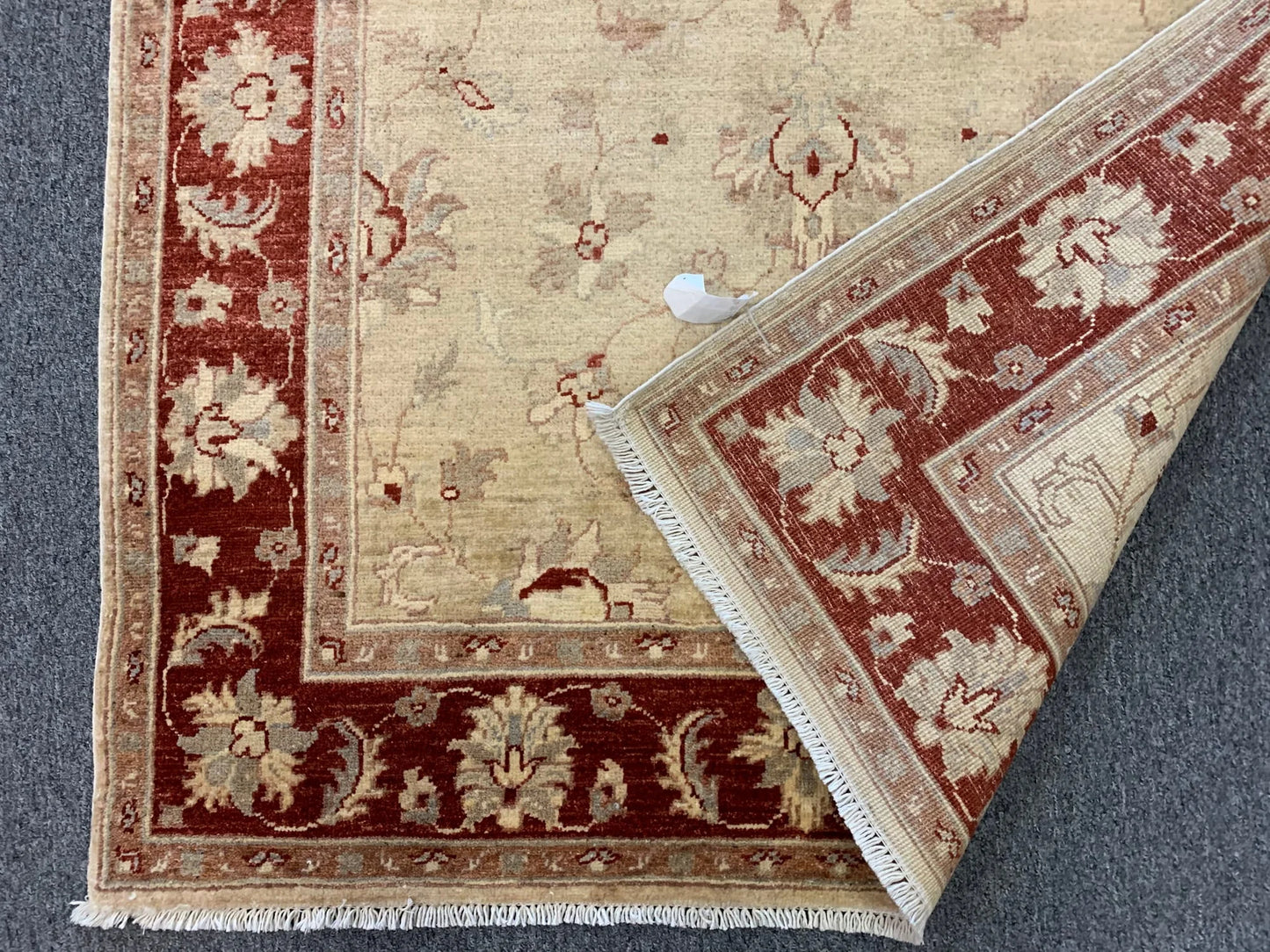4X6 Chobi Ziegler Handmade Wool Rug # 8746