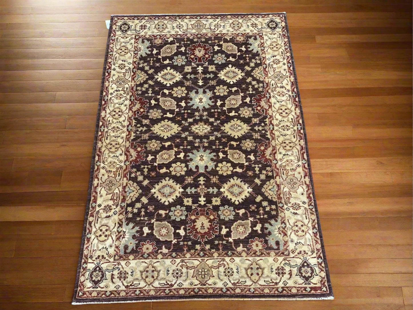 4X6 Ziegler Chobi Handmade Wool Rug # 10330