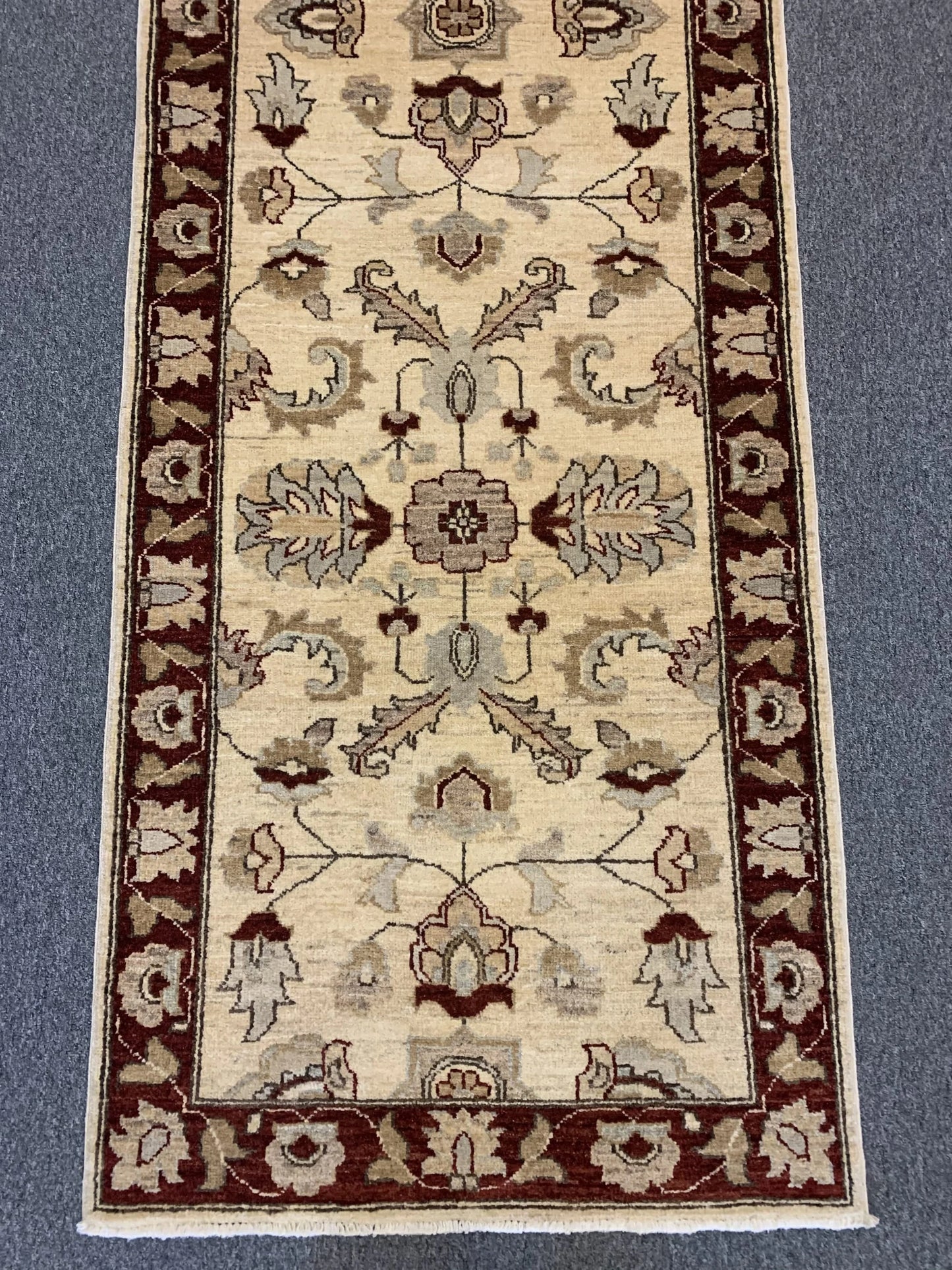 Chobi 2' 9"X10' Handmade Wool Runner Rug # 8789