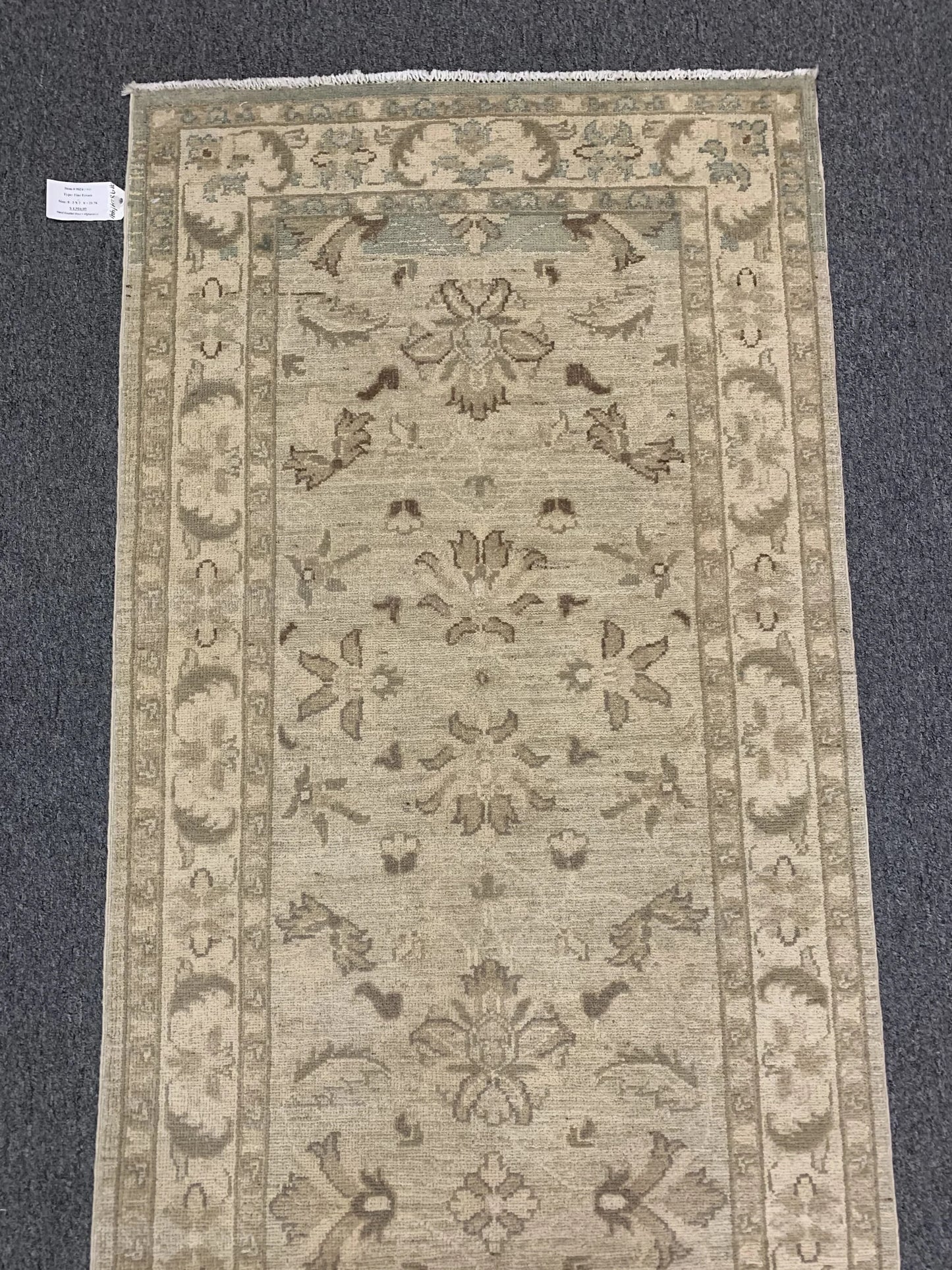 Chobi 2' 8"X8' Handmade Wool Runner # 9824