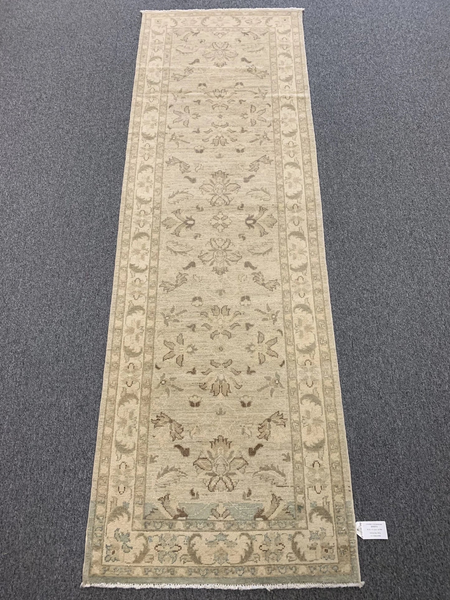 Chobi 2' 8"X8' Handmade Wool Runner # 9824