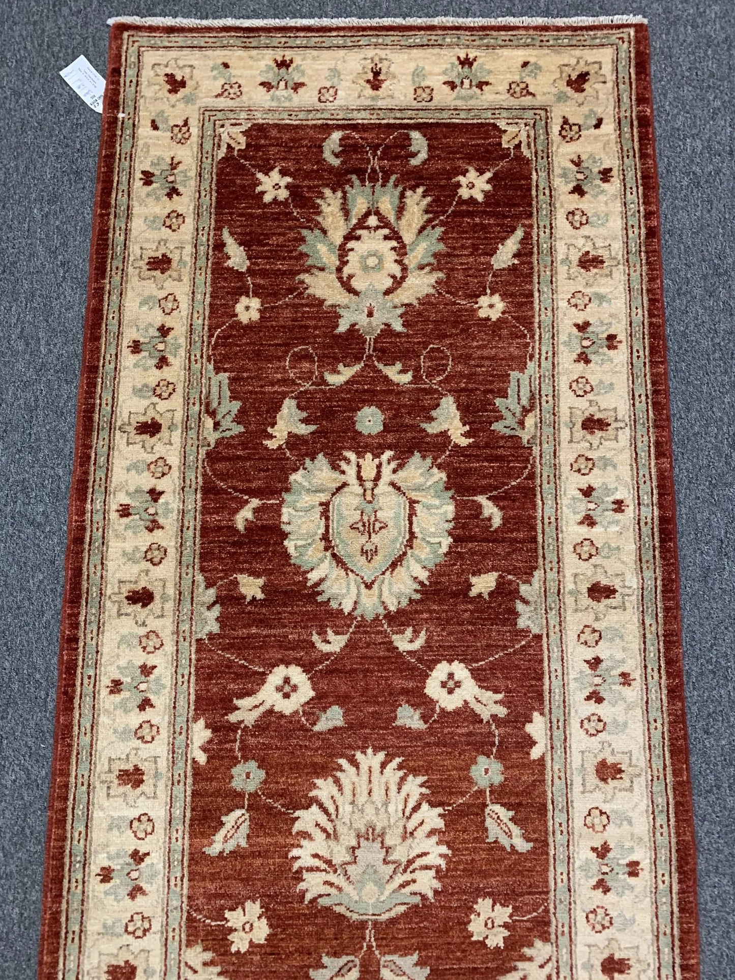 Chobi 2' 7"X10' Handmade Wool Runner Rug # 11136