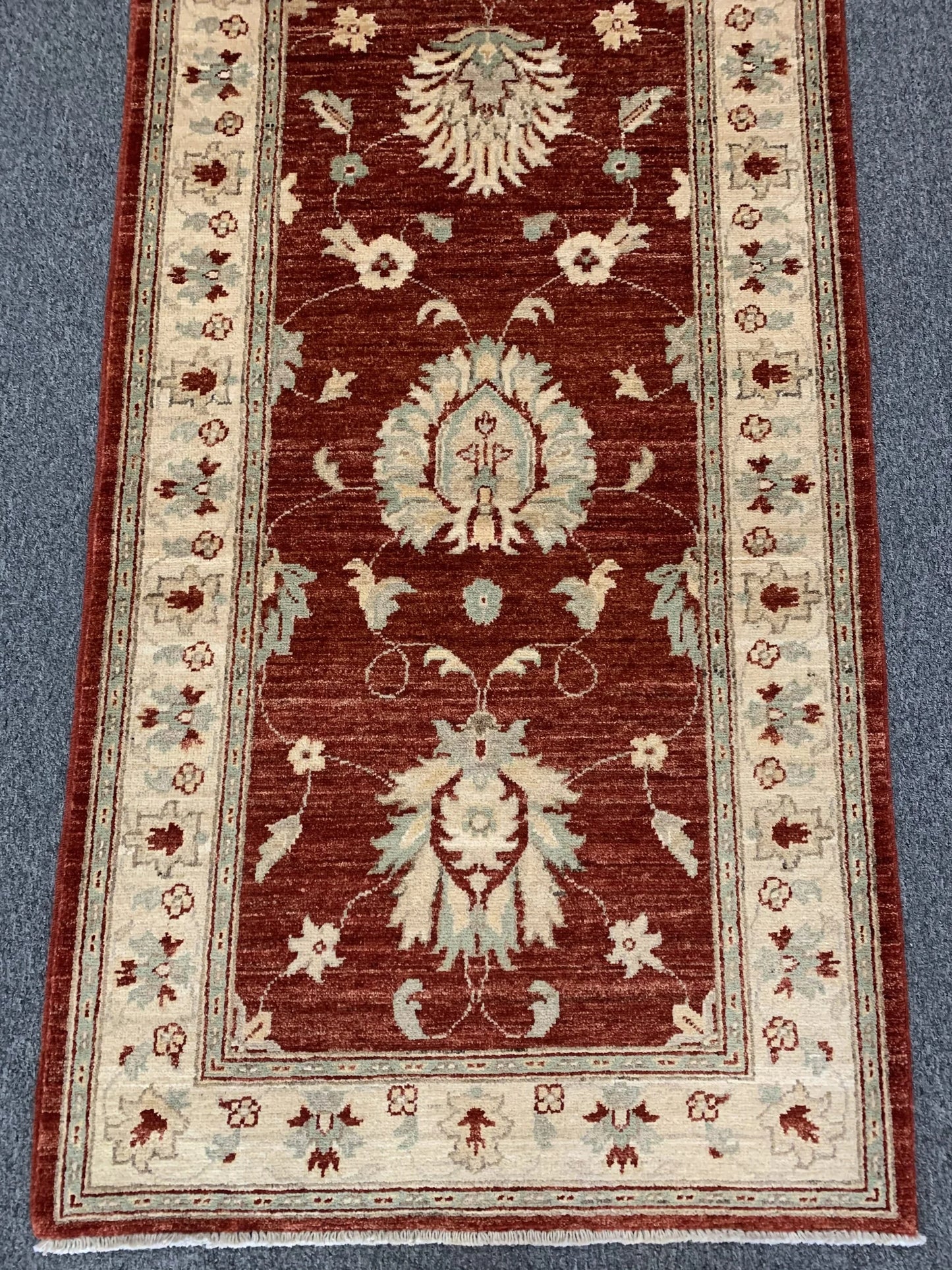 Chobi 2' 7"X10' Handmade Wool Runner Rug # 11136