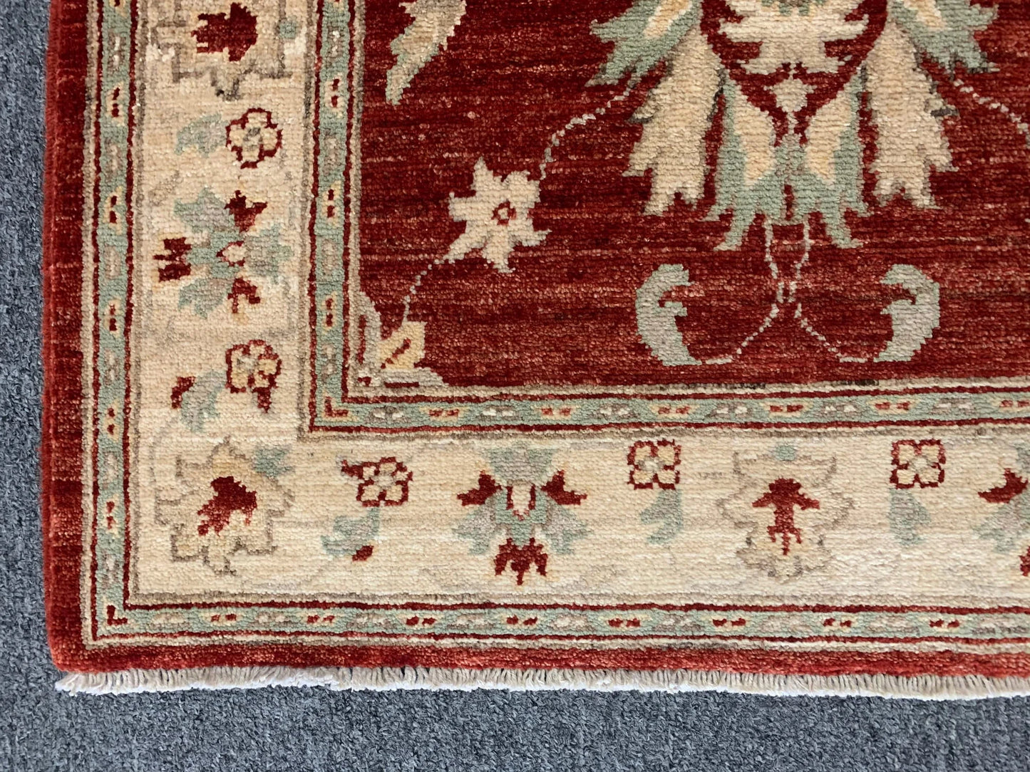 Chobi 2' 7"X10' Handmade Wool Runner Rug # 11136