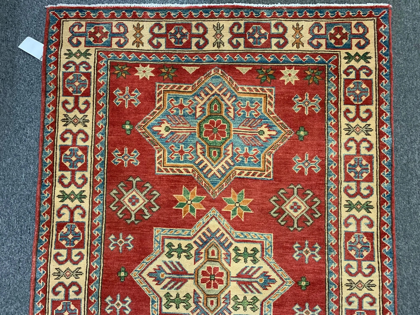 3' X 5' Fine Kazak Handmade Wool Rug # 10423