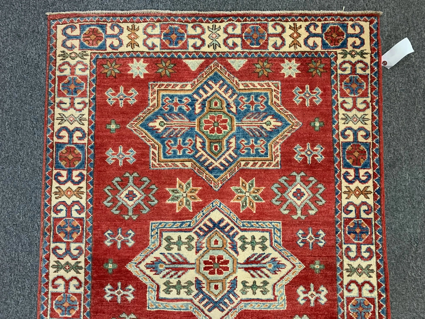 3' X 5' Fine Kazak Handmade Wool Rug # 10152