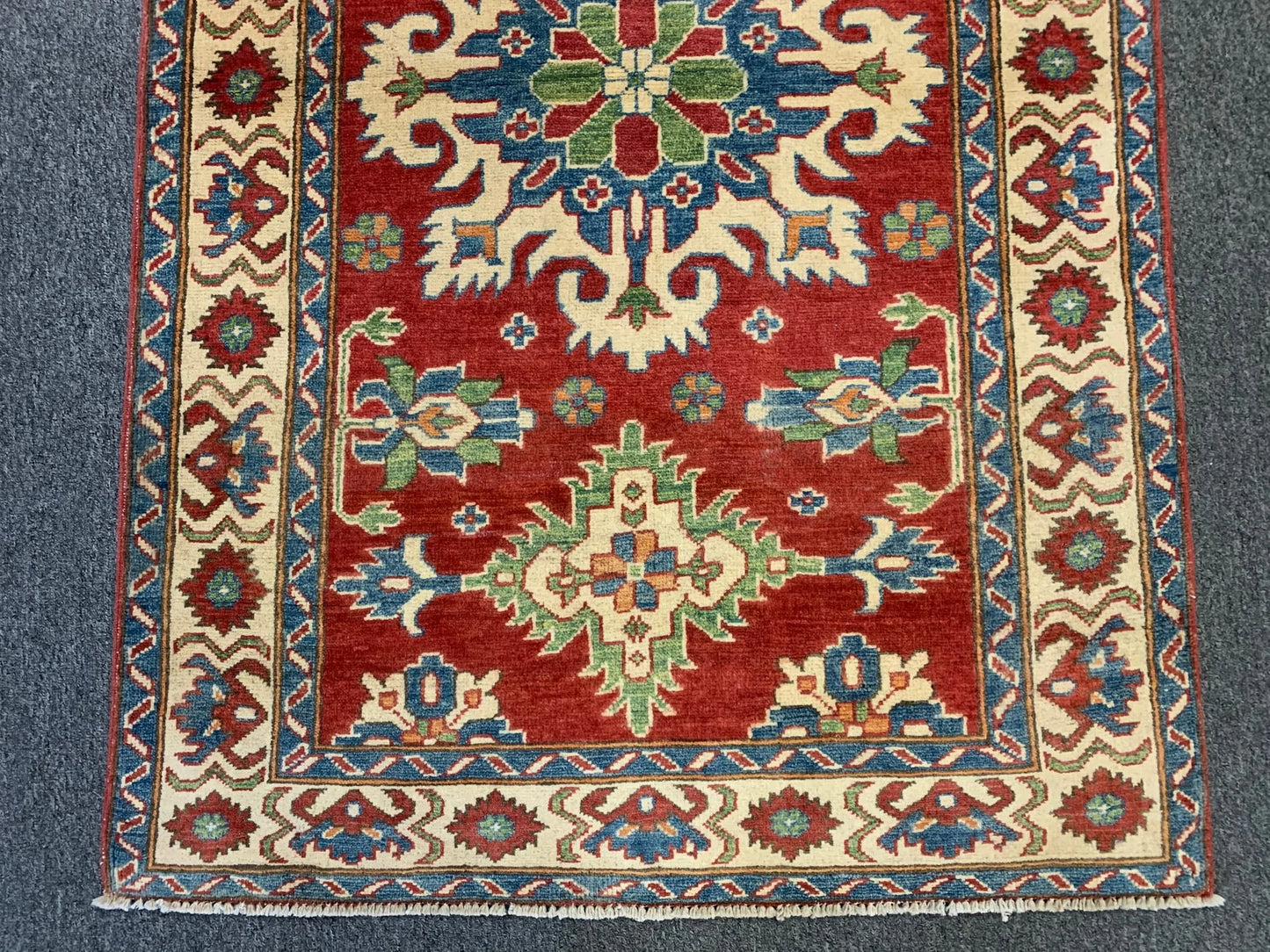 3' X 5' Fine Kazak Handmade Wool Rug # 10154