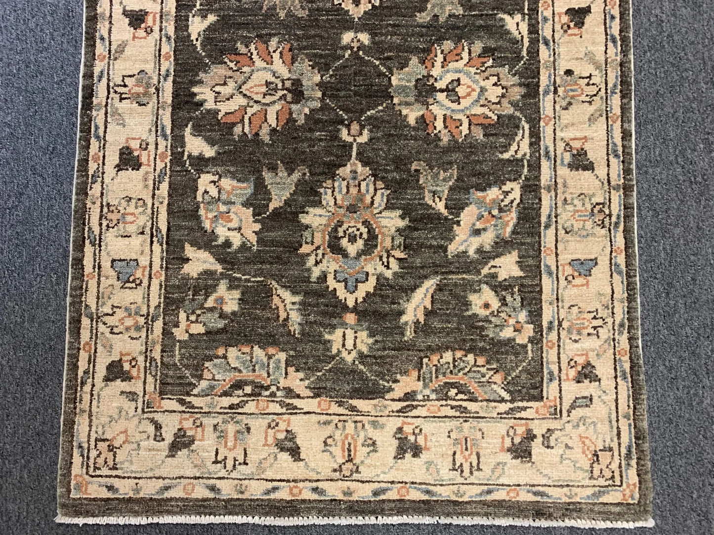 3X4 Oushak Chobi Handmade Wool Rug # 10547