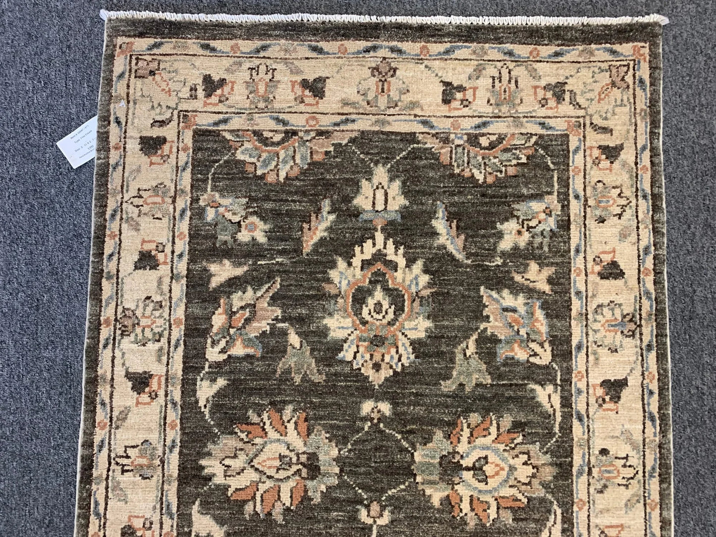 3X4 Oushak Chobi Handmade Wool Rug # 10547