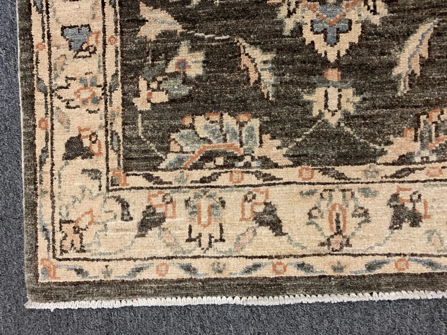 3X4 Oushak Chobi Handmade Wool Rug # 10547
