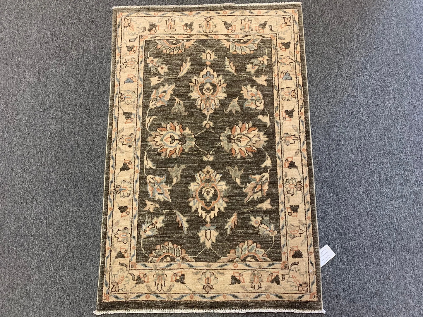 3X4 Oushak Chobi Handmade Wool Rug # 10547