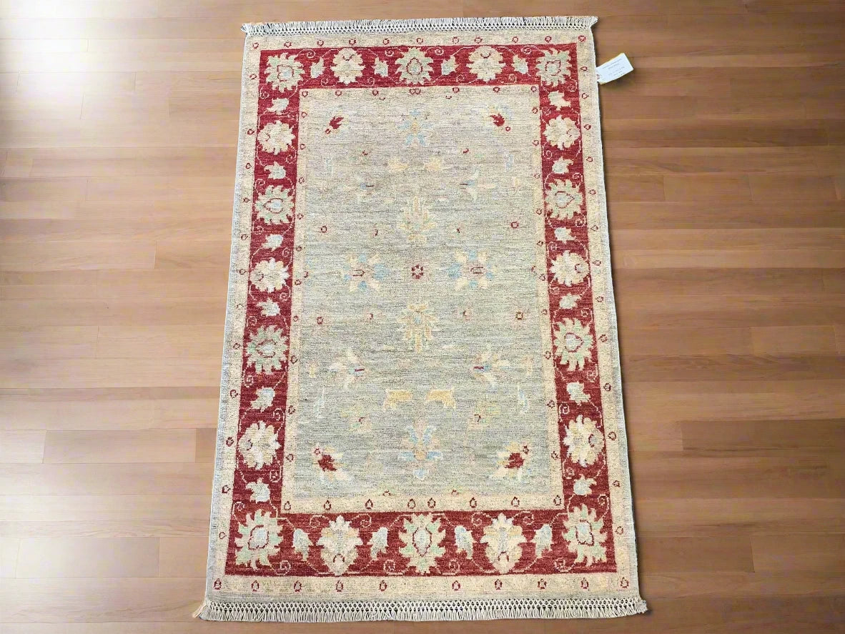 Chobi 3X4 Handmade Wool Rug # 11422