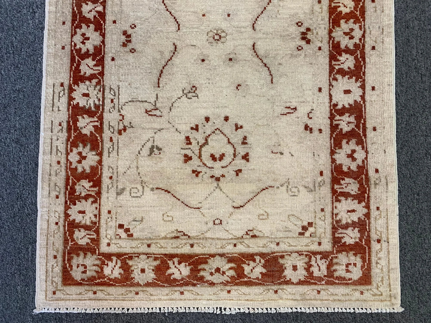 Oushak Chobi 3X4 Handmade Wool Rug # 9283