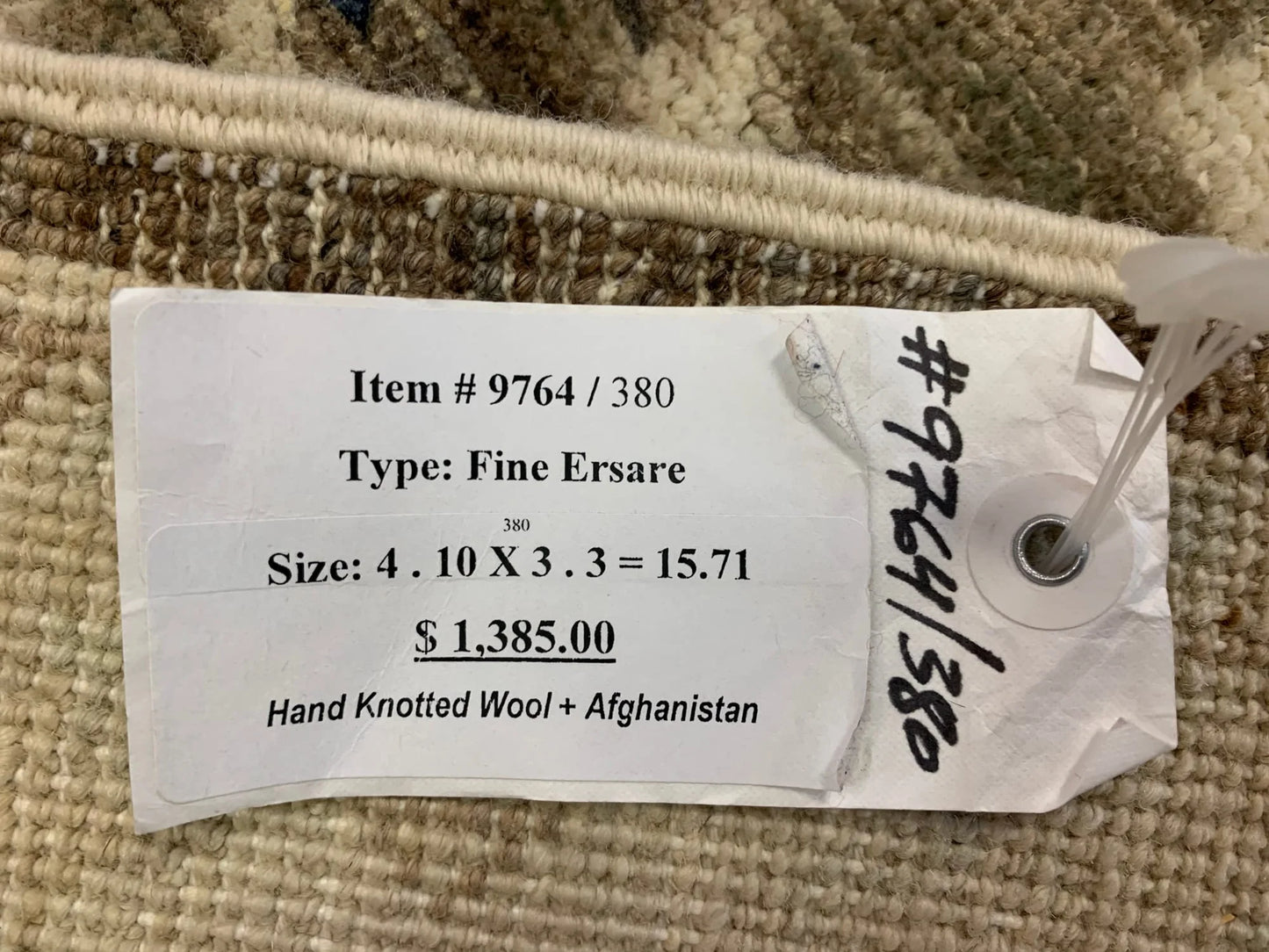 3X5 Oushak Ziegler Handmade Wool Rug # 9764