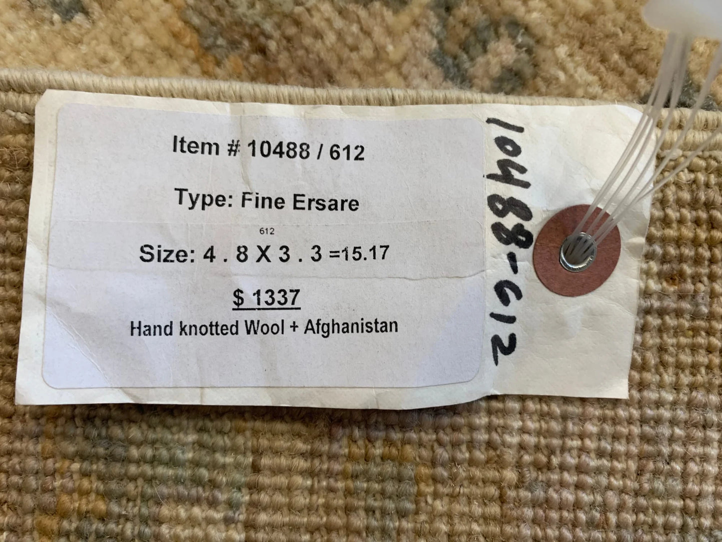 3X5 Oushak Ziegler Handmade Wool Rug # 10488