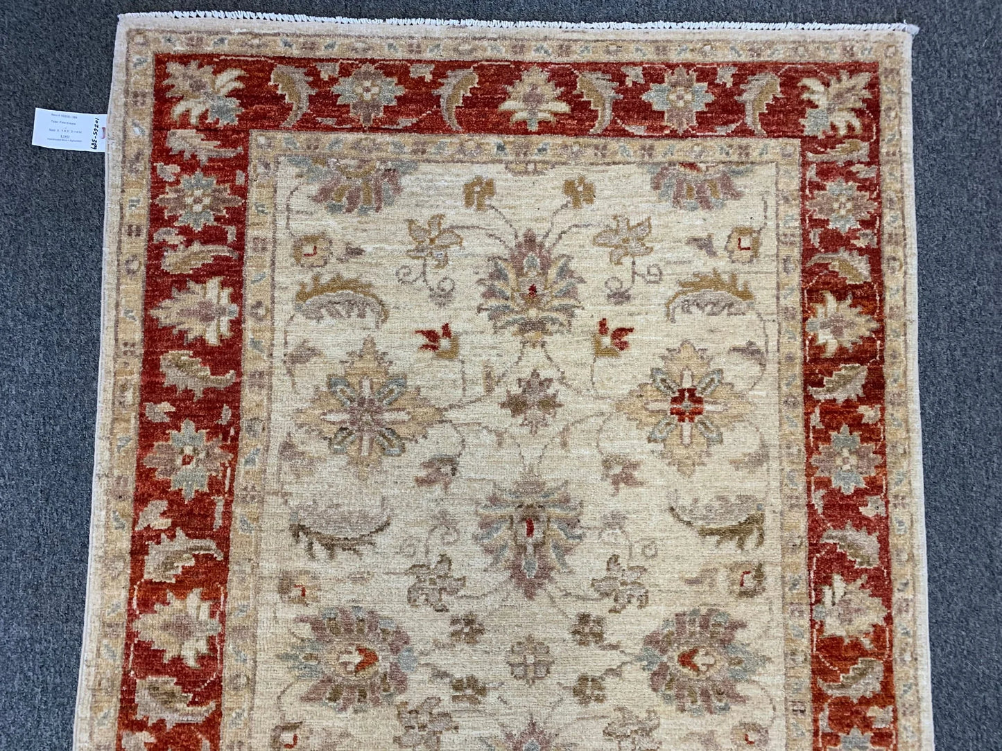 3X5 Oushak Hand Knotted Wool Rug # 10265