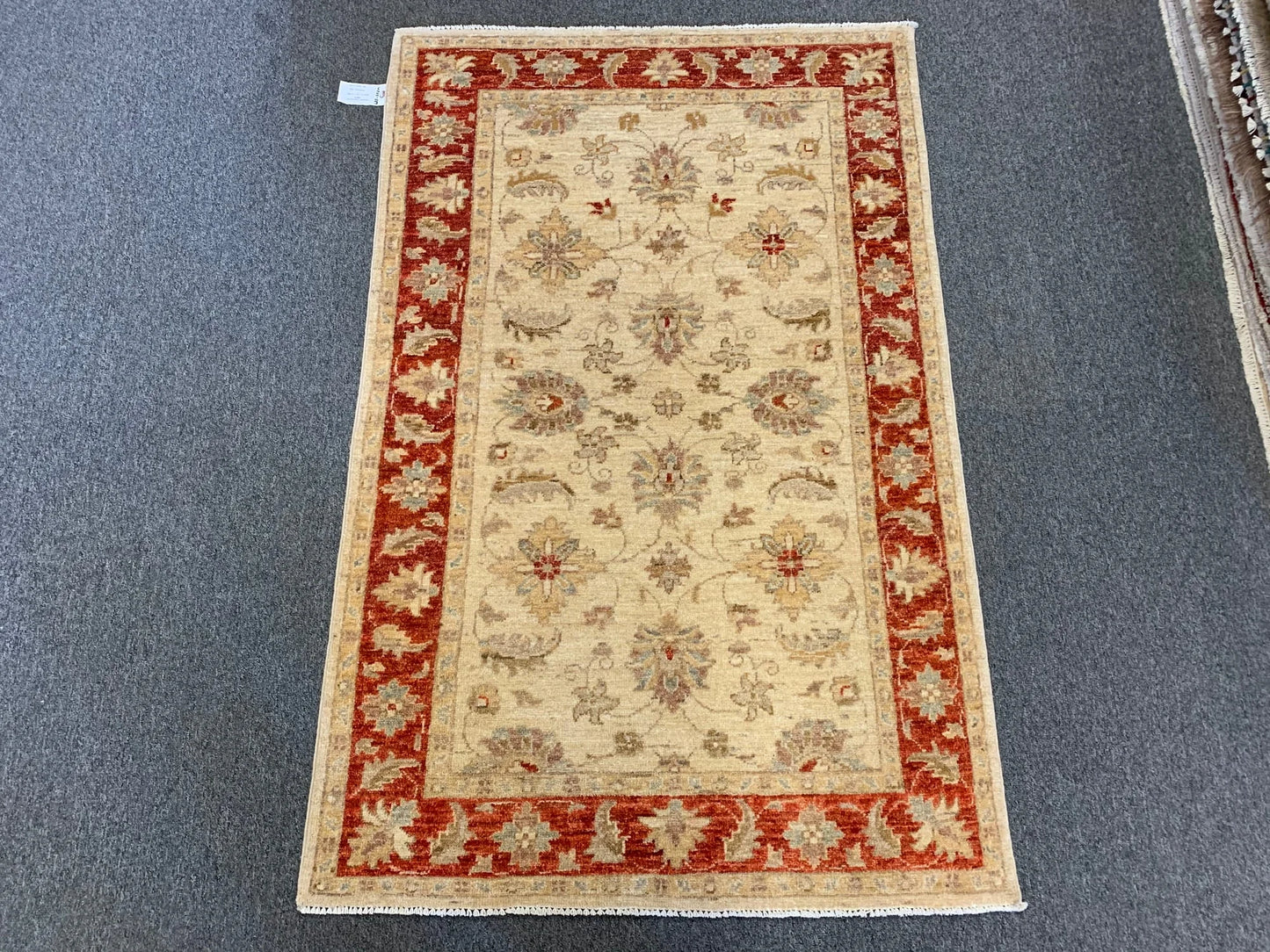 3X5 Oushak Hand Knotted Wool Rug # 10265