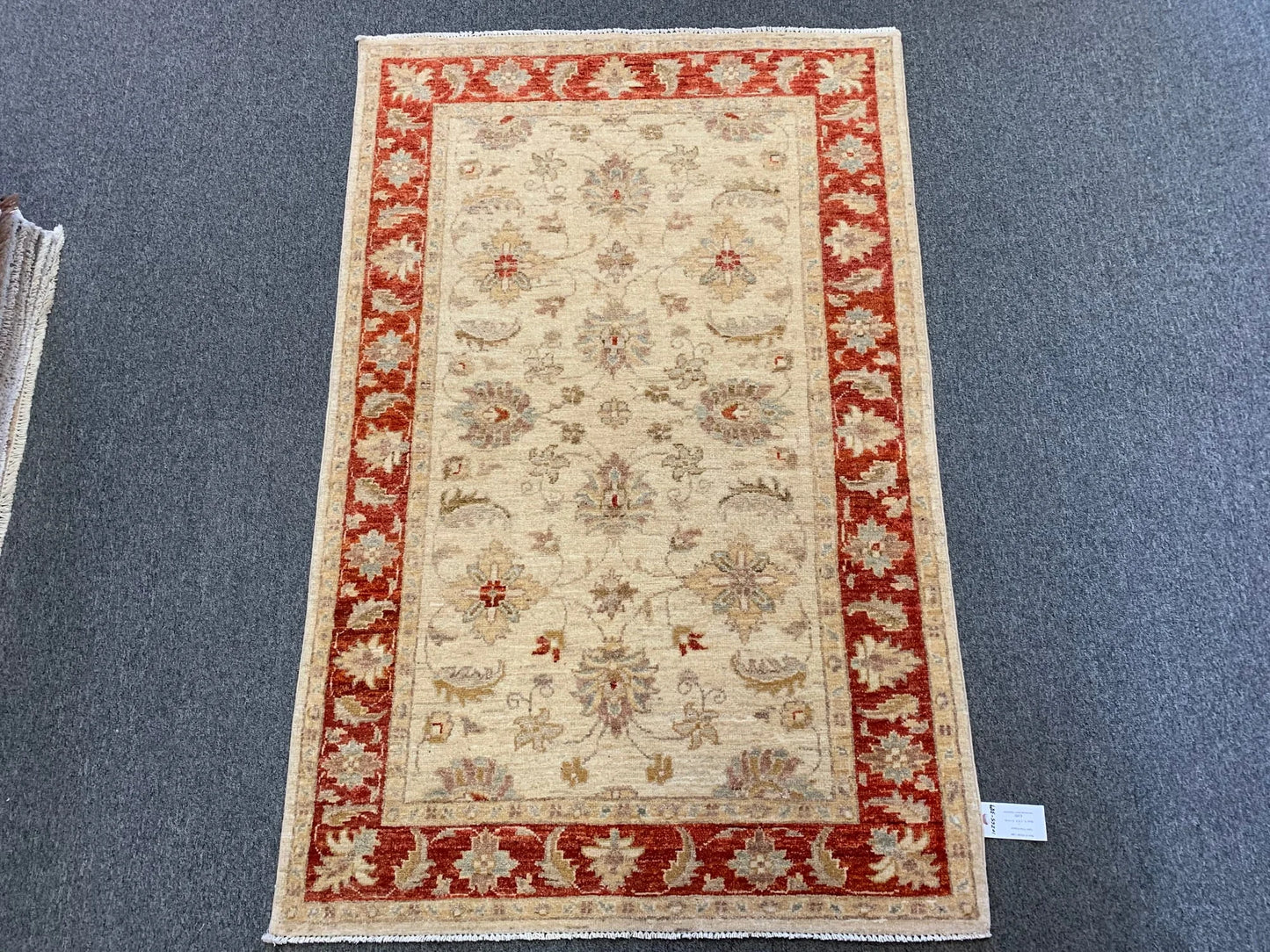 3X5 Oushak Hand Knotted Wool Rug # 10265