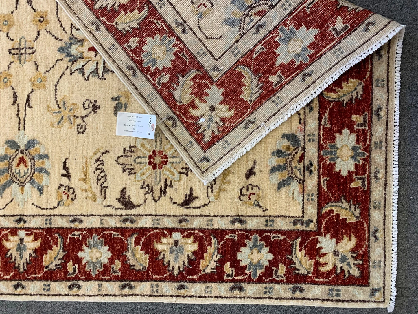 3X5 Oushak Ziegler Handmade Wool Rug # 10485