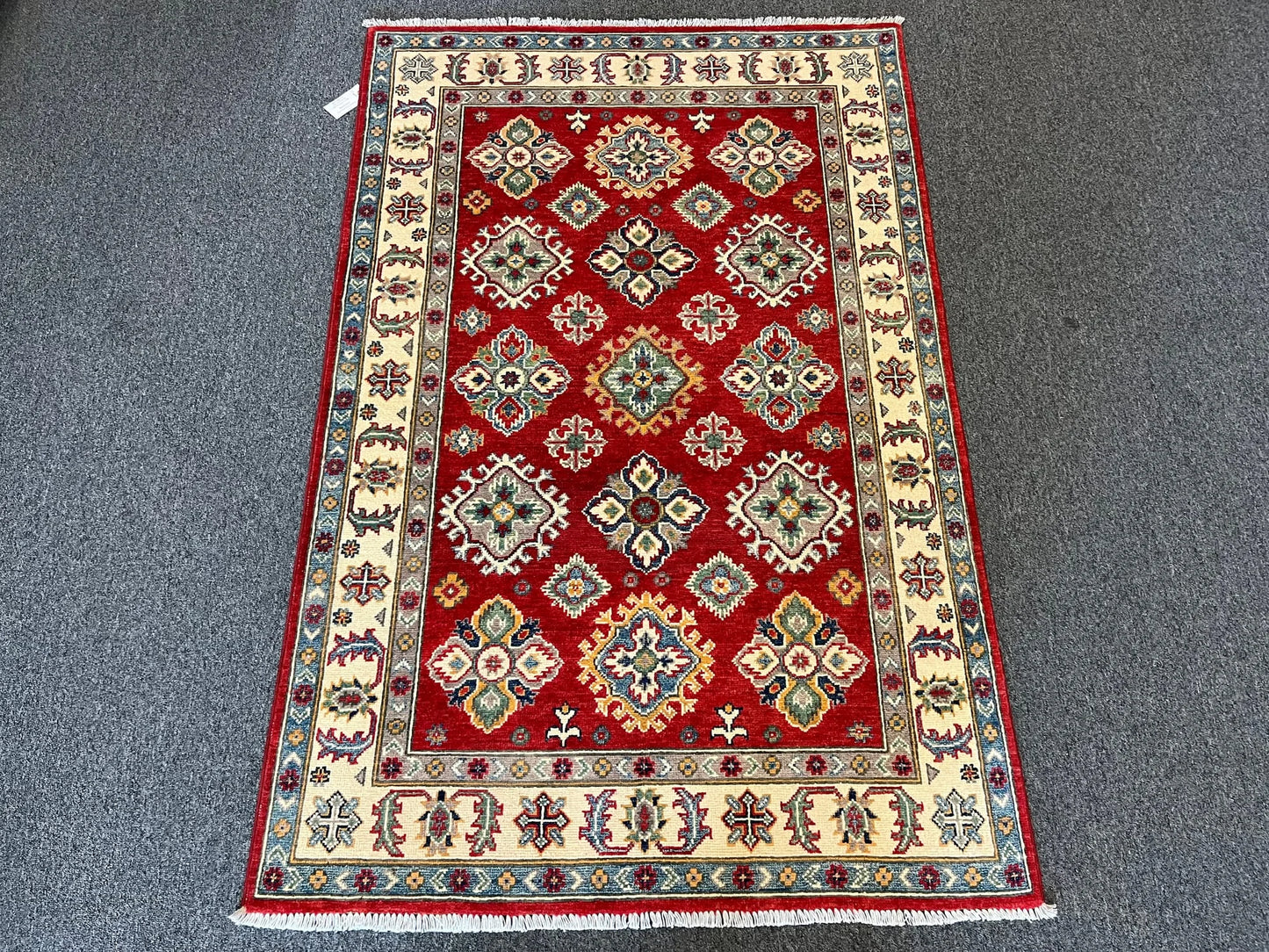 4′ X 6′ Kazak Handmade Wool Rug # 12664