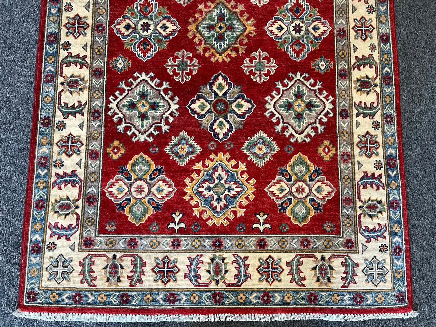 4′ X 6′ Kazak Handmade Wool Rug # 12664