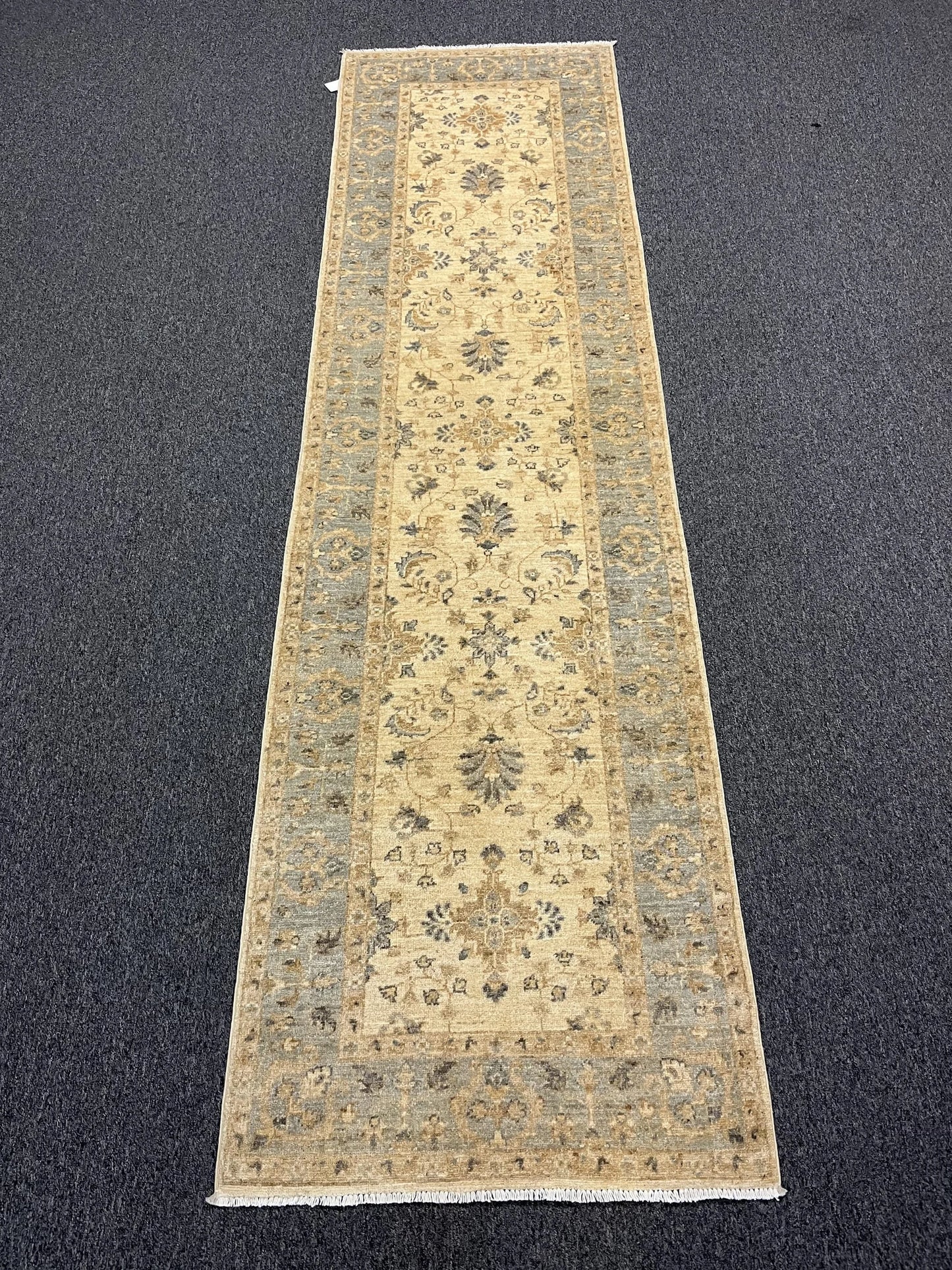 2' 9" X 10' Chobi Ziegler Handmade Wool Rug # 12955