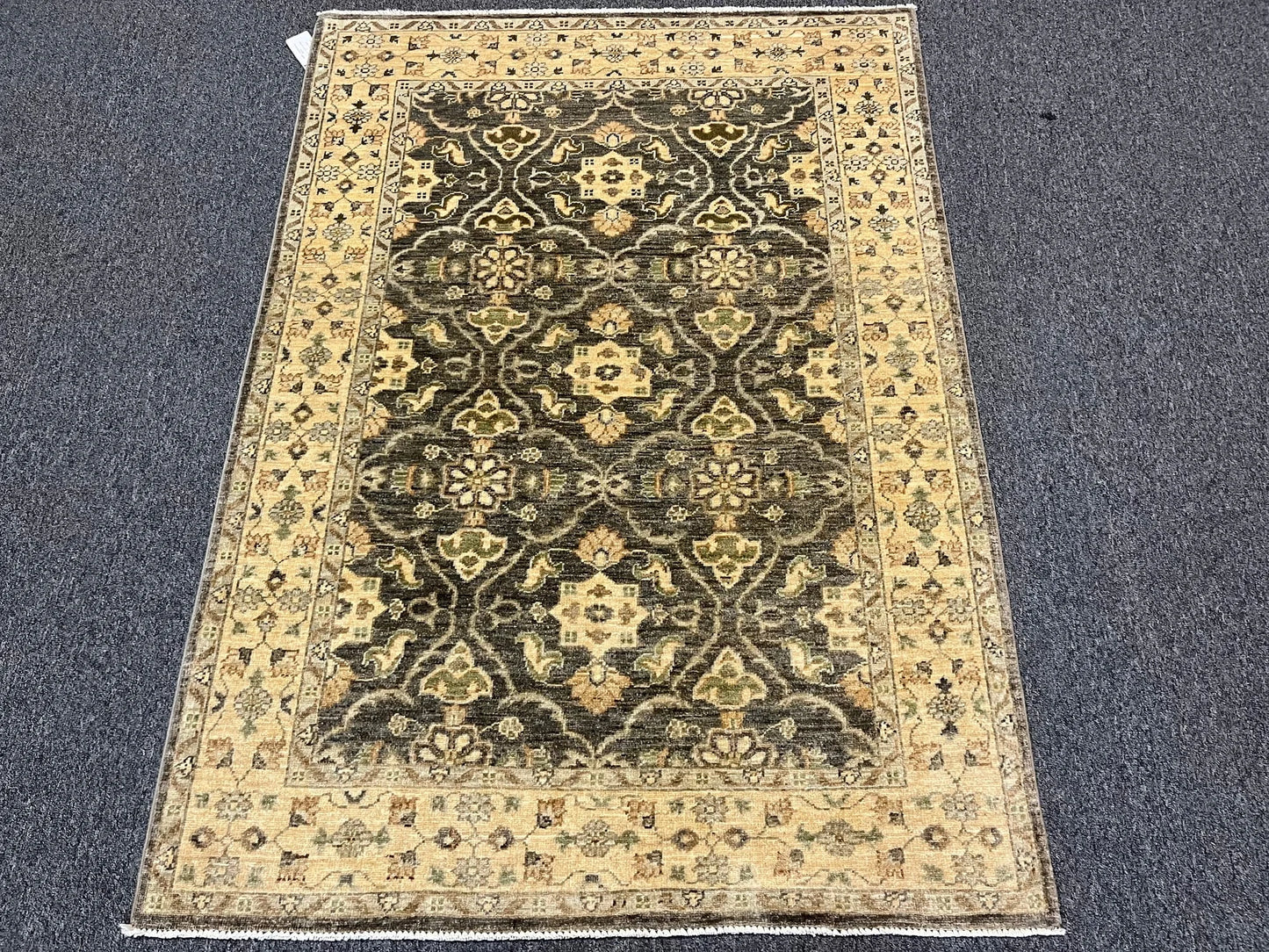 4X6 Zeigler Chobi Handmade Wool Rug # 10302