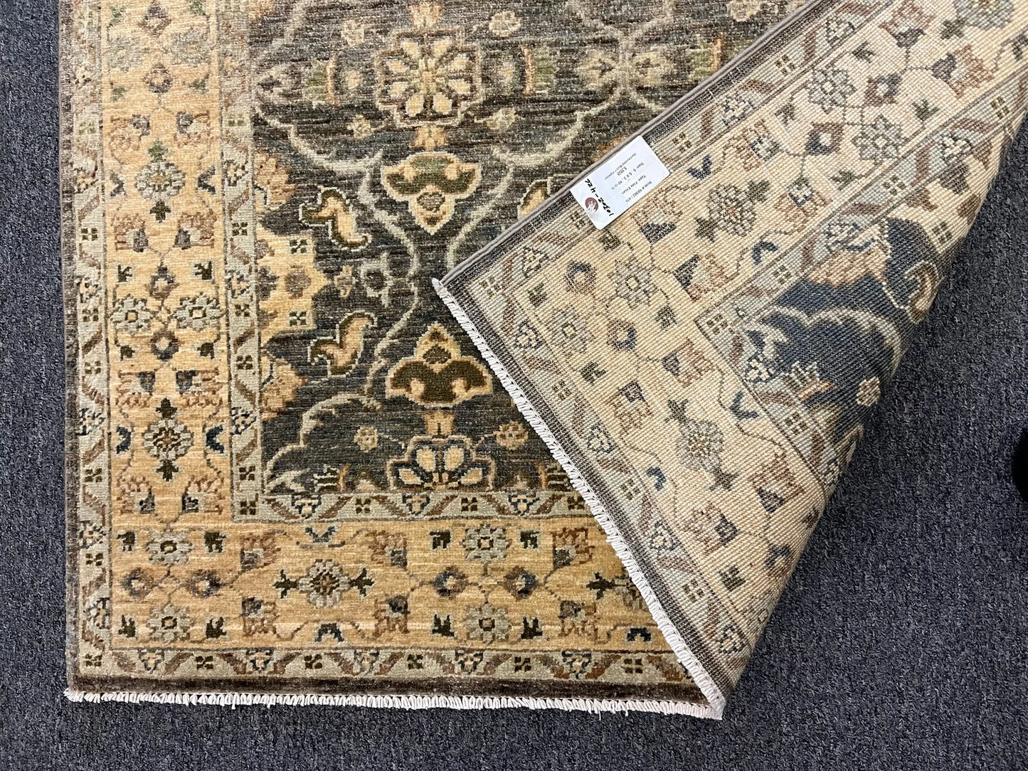 4X6 Zeigler Chobi Handmade Wool Rug # 10302