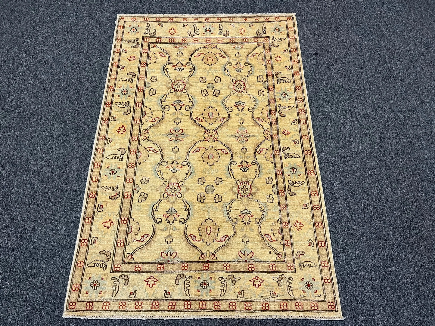 4X6 Ziegler Chobi Handmade Wool Rug # 10297