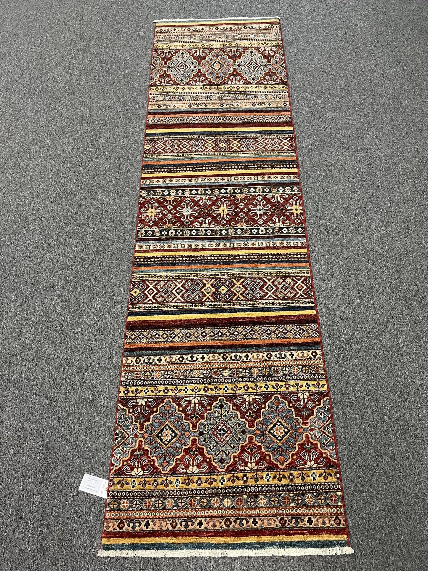 2' 7"X10' Tribal Khurjin Handmade Wool Runner Rug # 13218