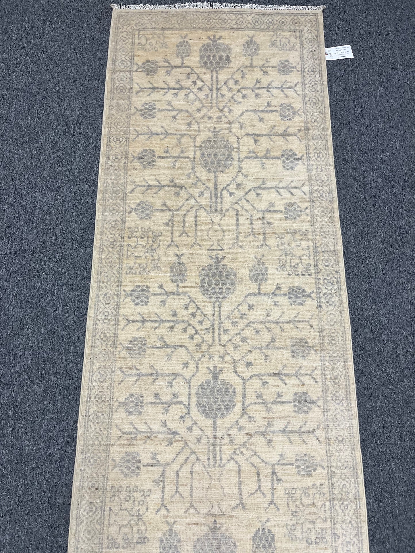 Oushak 2' 7"X19' Handmade Wool Runner Rug # 14601