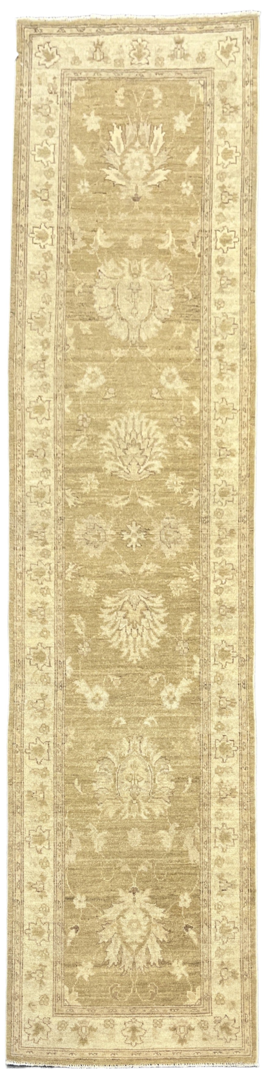 Oushak Ziegler 2' 7"X10' Handmade Wool Runner Rug # 9640
