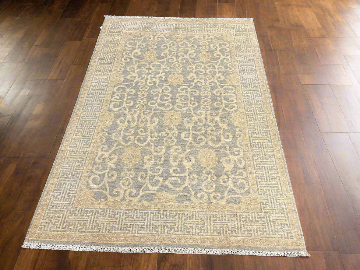 6X9 Chobi Ziegler Handmade Wool Rug # 14273