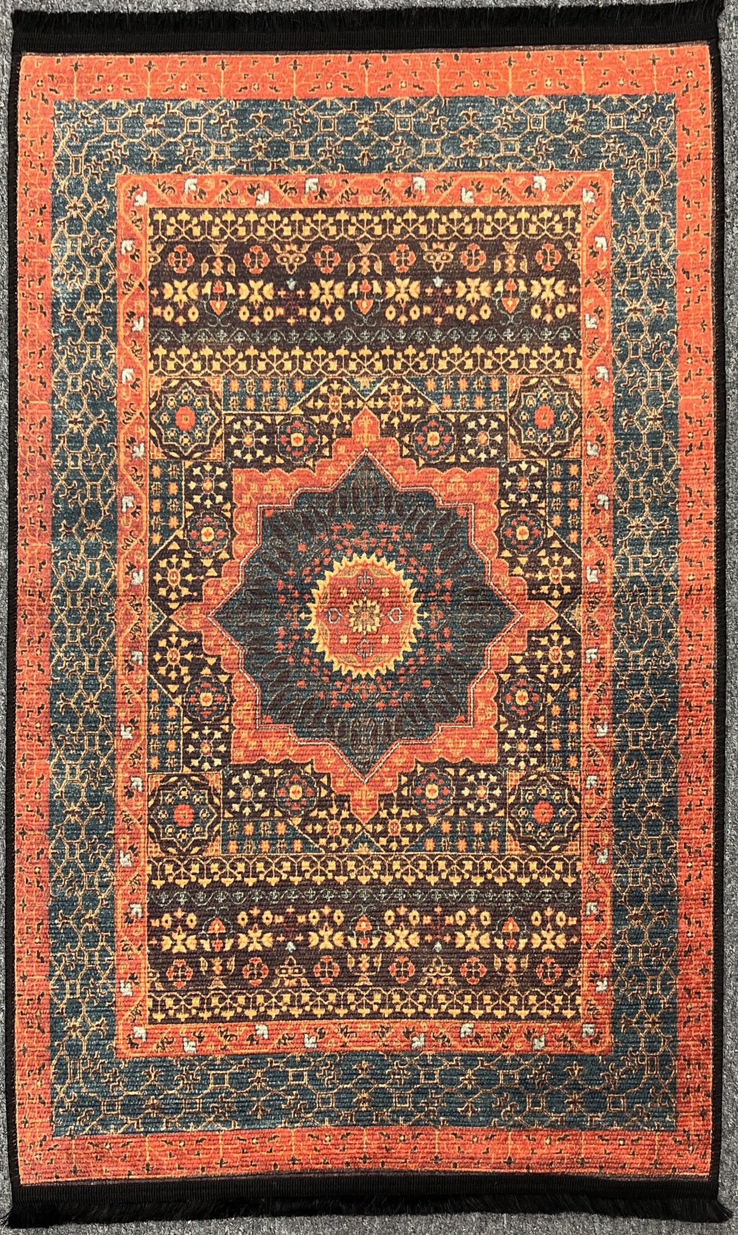 3X4 Mamluk Machine Washable Area Rug