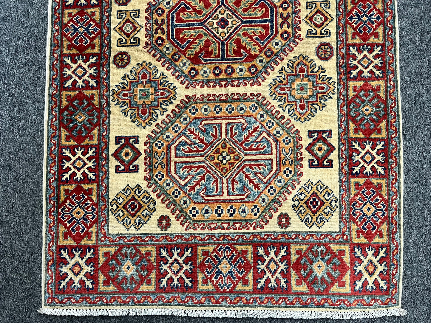 3X4 Kazak Handmade Wool Rug # 13867
