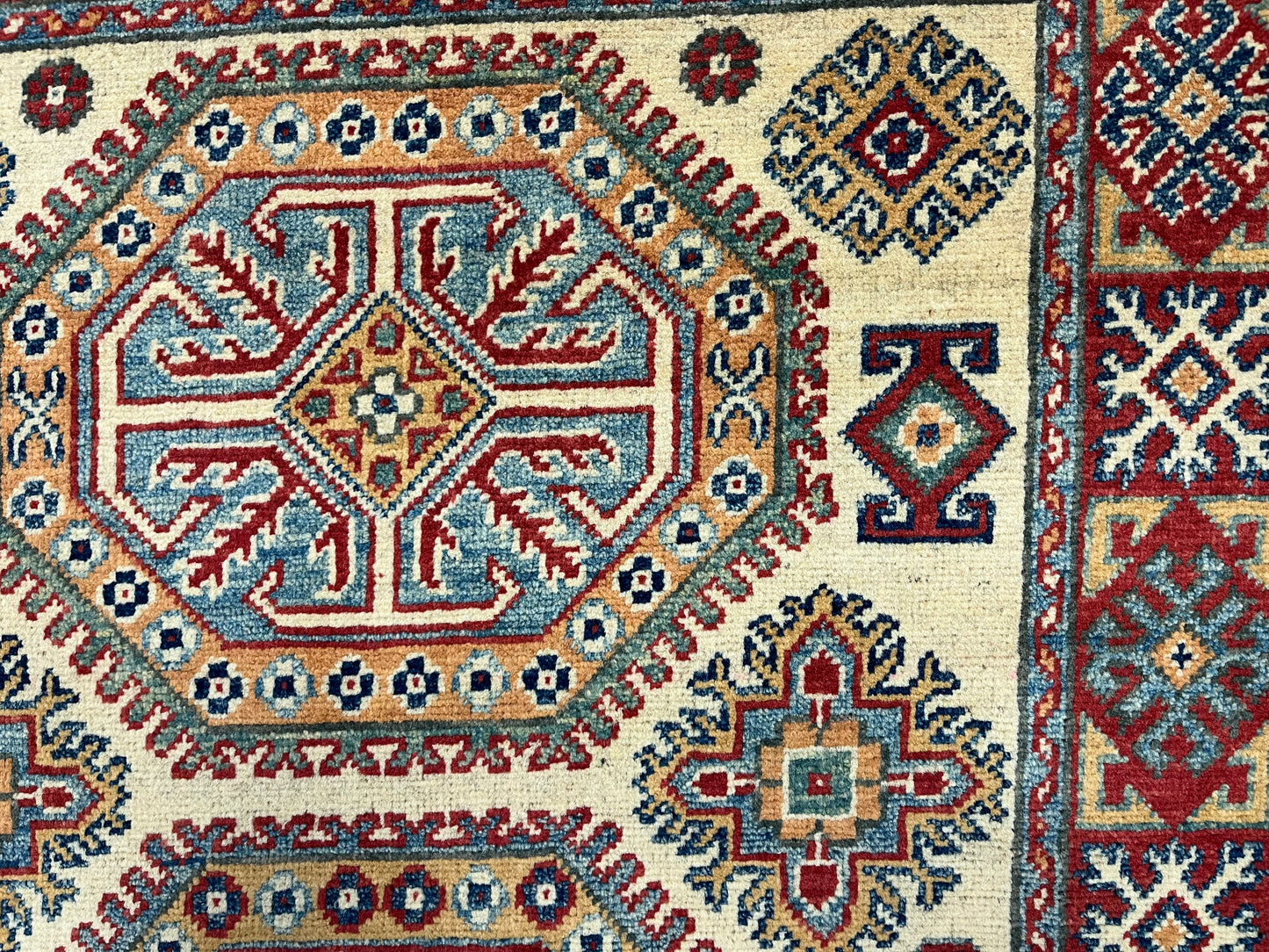3X4 Kazak Handmade Wool Rug # 13867