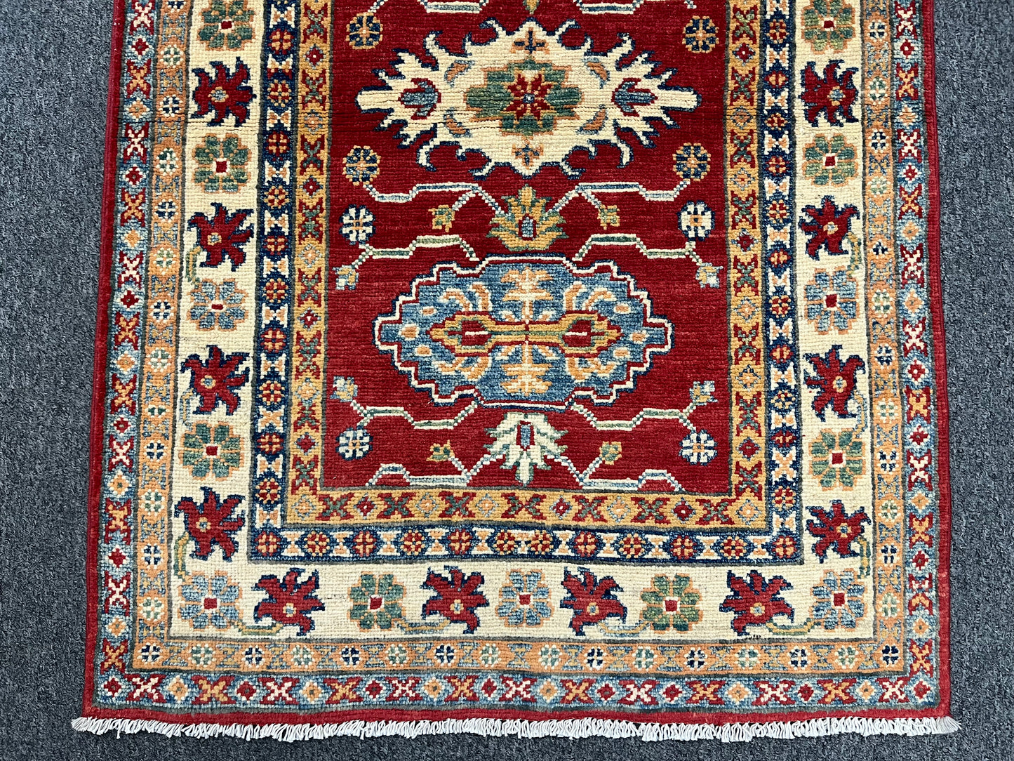 3' X 4' Kazak Handmade Wool Rug # 13868