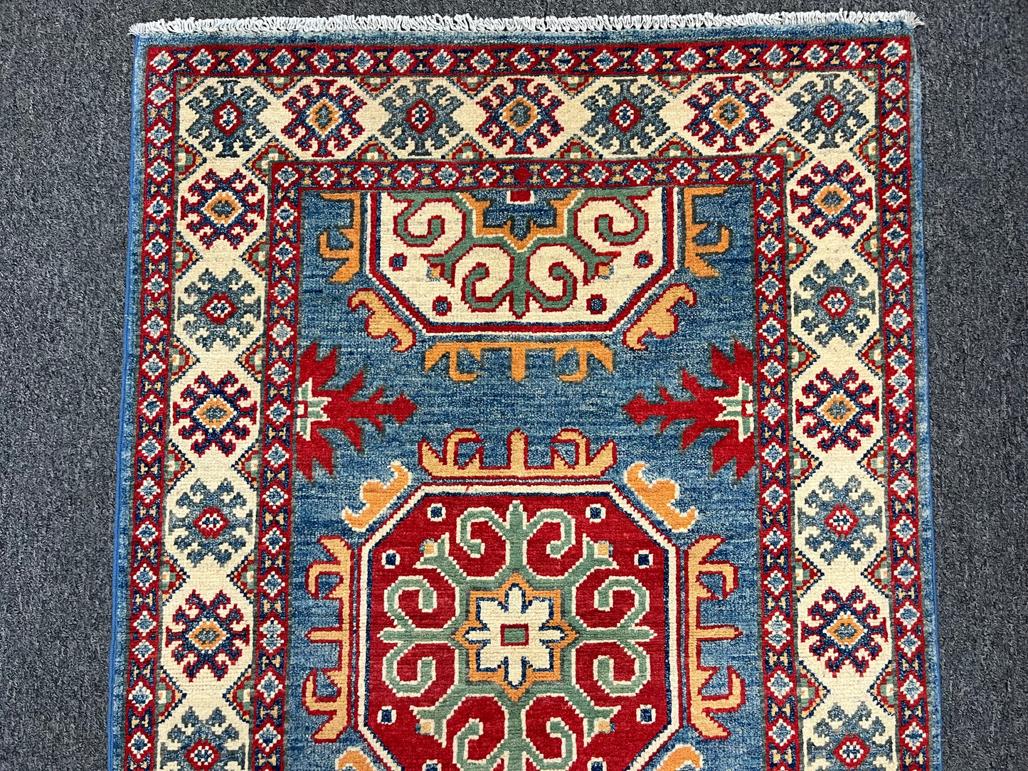 3' X 4' Kazak Handmade Wool Rug # 13869