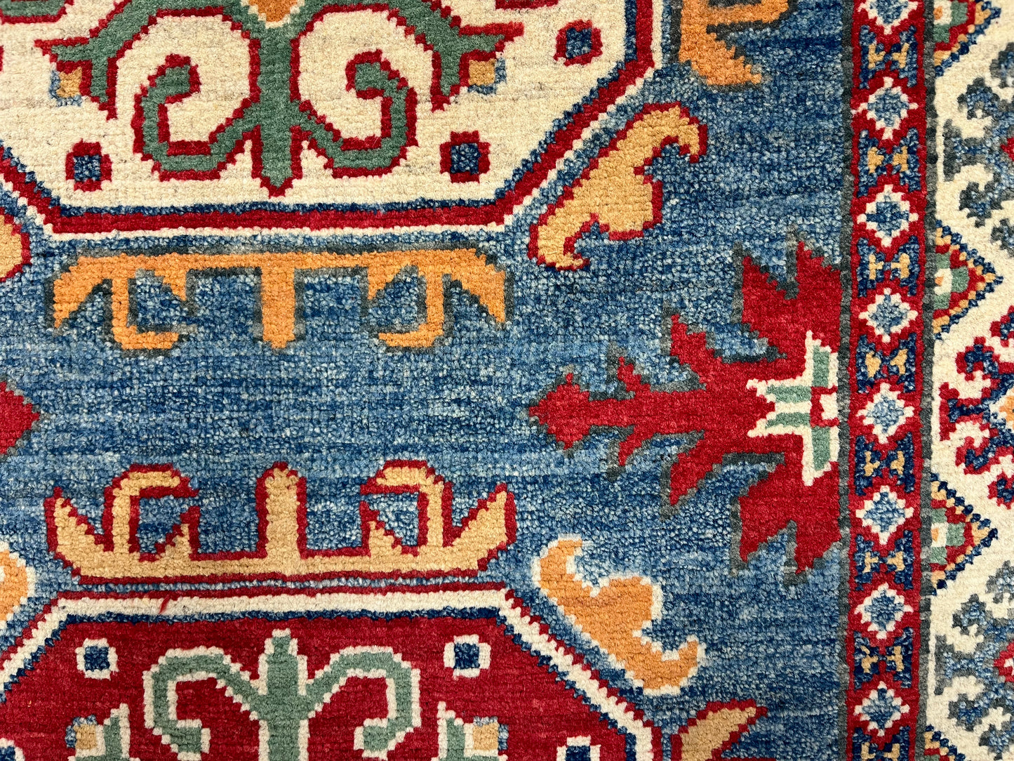 3' X 4' Kazak Handmade Wool Rug # 13869