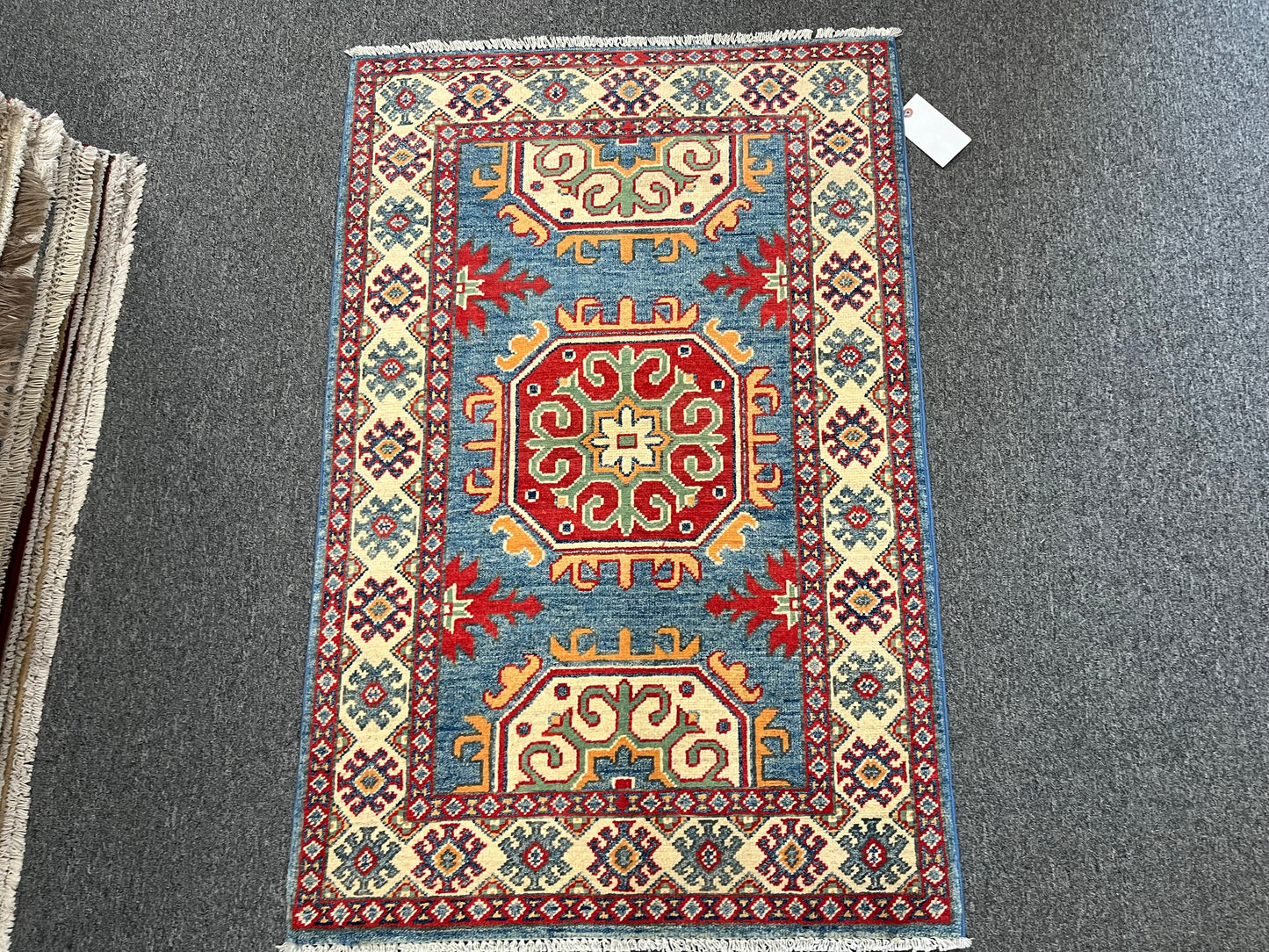3' X 4' Kazak Handmade Wool Rug # 13869