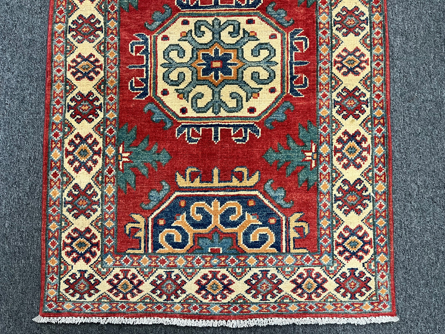3' X 4' Kazak Handmade Wool Rug # 13864