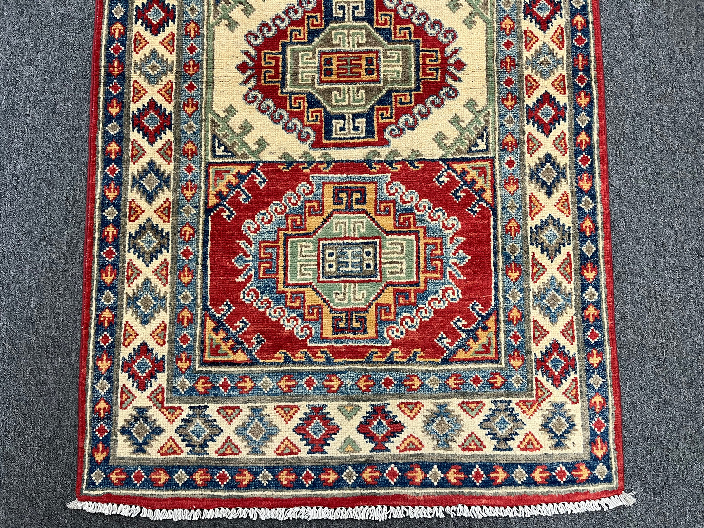 3X4 Kazak Handmade Wool Rug # 13863