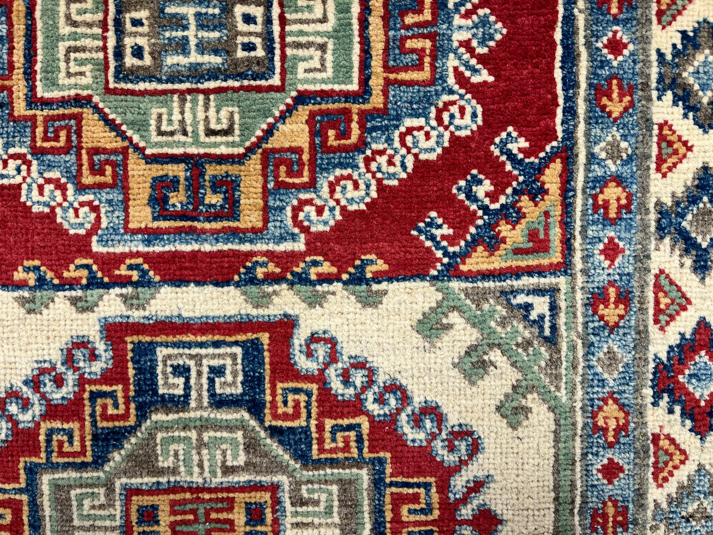 3X4 Kazak Handmade Wool Rug # 13863
